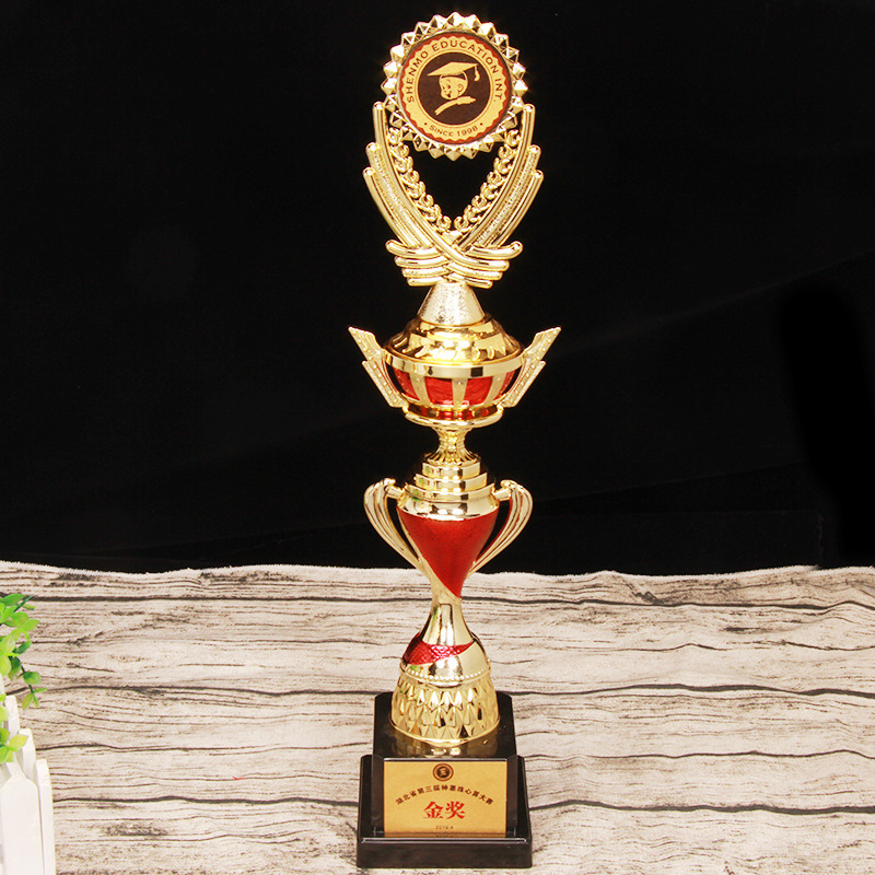Colorful Taekwondo Competition Plastic Style Trophy Award