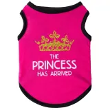 Pet Dog Cloth Corgi Schnauzer The Princess Puppy Vest