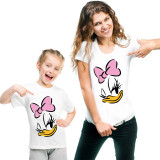 Mommy and Me Matching Clothing Top Cartoon Duck Family T-shirts