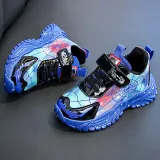 Toddler Kids Unisex Mesh Breathable Thick-soled Spider Sneaker Running Shoes