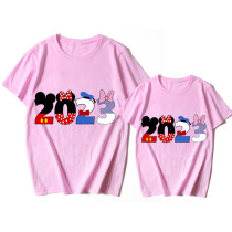 Mommy and Me Matching Clothing Top Cartoon Mice 2023 Family T-shirts