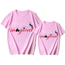 Mommy and Me Matching Clothing Top Cartoon Mice Magical Angel Family T-shirts