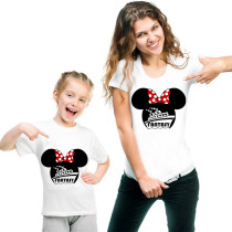 Mommy and Me Matching Clothing Top Cartoon Mice Fantasy Cruise Family T-shirts