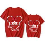 Mommy and Me Matching Clothing Top Cartoon Mice First Cruise Family T-shirts