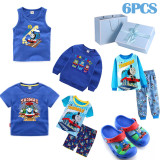 Boy Birthday Thomas Train Slipper Sleepwear Swim Ring Gift Set With Gift Box