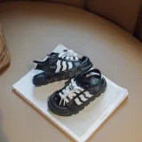 Toddler Kids Unisex Open Toe Hollow Out Soft Flats Sandal Sneakers