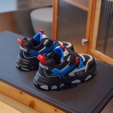 Toddler Kids Unisex Fleece Velcro Sneakers Warm Cotton Shoes