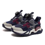 Toddler Kids Unisex Rotary Buttons Non-slip Thick-soled Sneaker Running Shoes