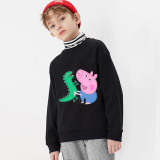 Boys Clothing Top Vests T-shirts Sweaters Cartoon Piggy With Dinosaur Boy Tops