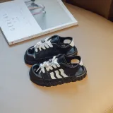 Toddler Kids Unisex Open Toe Hollow Out Soft Flats Sandal Sneakers