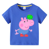 Boys Clothing Top Vests T-shirts Sweaters Cartoon Piggy With Frog Boy Tops