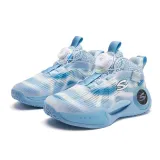 Toddler Kids Unisex Breathable Rotary Buttons High Top Thick-soled Basketball Sneaker Shoes