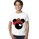 Boys Clothing Top Vests T-shirts Sweaters Cartoon Pirate Mouse Boy Tops