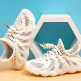 Toddler Kids Unisex Mesh Breathable Yeezy Sport Sneaker Running Shoes