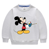 Boys Clothing Top Vests T-shirts Sweaters Cartoon Mouse Play Games Boy Tops