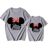 Mommy and Me Matching Clothing Top Cartoon Mice Magic Cruise Family T-shirts