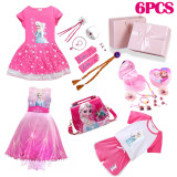 Girls Birthday Princess Dress Bag Sleepwear Accessories Birthday Gift Set With Gift Box