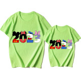 Mommy and Me Matching Clothing Top Cartoon Mice 2023 Family T-shirts