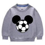 Boys Clothing Top Vests T-shirts Sweaters Cartoon Mouse Soccer Boy Tops