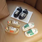 Toddler Kids Unisex Open Toe Hollow Out Soft Flats Sandal Sneakers