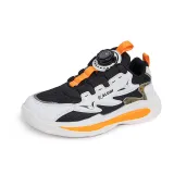 Toddler Kids Unisex Mesh Breathable Rotary Buttons Sneaker Running Shoes