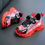 Toddler Kids Unisex Mesh Breathable Thick-soled Spider Sneaker Running Shoes