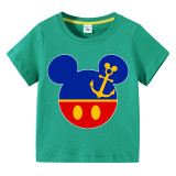 Boys Clothing Top Vests T-shirts Sweaters Anchor Cartoon Mouse Boy Tops