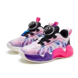 Toddler Kids Unisex Breathable Rotary Buttons Running Sneaker Shoes