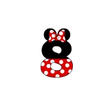 Girls Yarn Skirt Name Custom Birthday Celebration Cartoon Mouse Long And Short Sleeve Dress