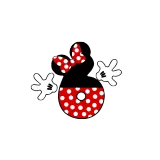 Girls Custom Name Birthday Celebration Mouse Puffy Polka Dots Tutu Dress With Headbands
