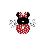 Girls Yarn Skirt Name Custom Birthday Celebration Cartoon Mouse Long And Short Sleeve Dress