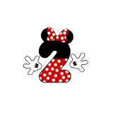 Girls Custom Name Birthday Celebration Mouse Puffy Polka Dots Tutu Dress With Headbands