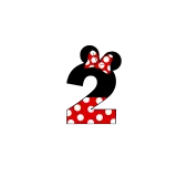 Girls Custom Name Birthday Celebration Mouse Puffy Polka Dots Tutu Dress With Headbands