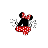 Girls Custom Name Birthday Celebration Mouse Puffy Polka Dots Tutu Dress With Headbands
