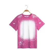 Family Matching Women and Men Casual Short Sleeve T-shirt Mommy and Me Tops