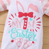 Baby Girls My First Easter Cute Bunny Suit with Hat