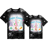 Mommy and Me Matching Clothing Top Happy Easter Gnomies Tie Dyed Family T-shirts