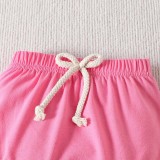 Baby Girls Easter Clothing Cute Two Pieces Bunny Tops and Shorts