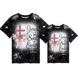 Mommy and Me Matching Clothing Top Happy Easter Jesus Is The Soul Of Easter Tie Dyed Family T-shirts