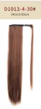 Hair Extensions Synthetic Horsetail 24Inch Straight Long Wig