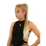 Hair Extensions Synthetic Horsetail 24Inch Straight Long Wig