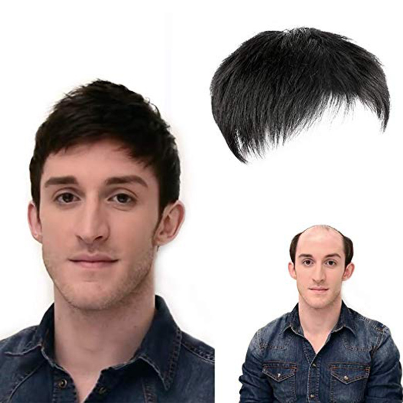 Hair Extensions Human Hair Men's Hair Pieces Wig