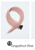 Hair Extensions Synthetic Hanging Ears Dyed 22Inch Color Straight Long Wig