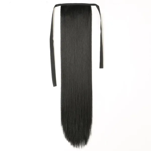 Hair Bind Extensions Synthetic Hair 18Inch-26Inch Straight Long Wig