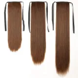 Hair Bind Extensions Synthetic Hair 18Inch-26Inch Straight Long Wig