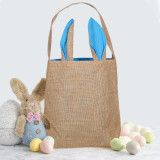 Happy Easter Bunny Ears Canva Bag