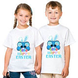 Easter Day Kids Top T-shirts Happy Easter Play Game T-shirts For Boys And Girls