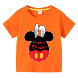 Easter Day Kids Top Happy Easter Egg Mouse T-shirts