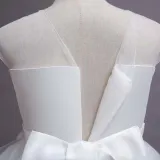 Toddler Girls Sleeveless Mesh Embroidery Formal Maxi Puffy Dress