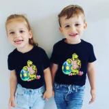 Easter Days Kids Top Happy Easter Eggs Tortoise T-shirts For Boys And Girls